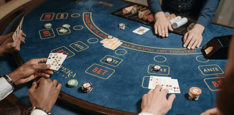 Baccarat at The Casino